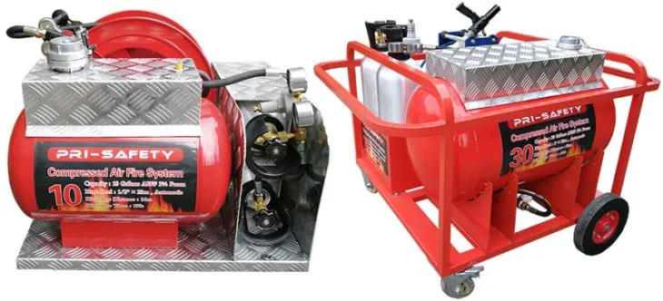 CAFS Ua Npuas Ncauj Cov Tshuab Hluav Taws