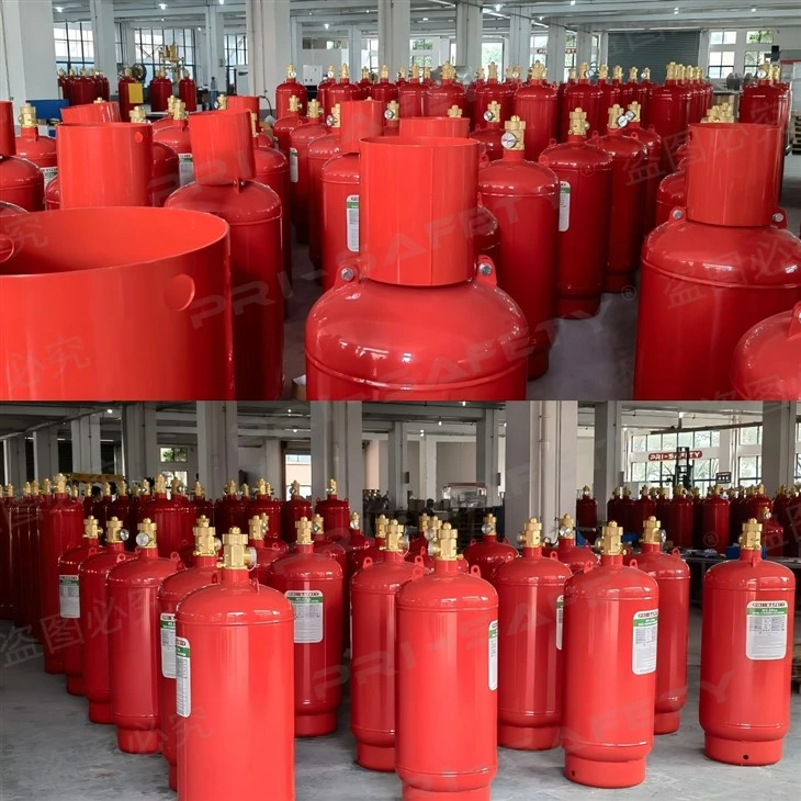 Automatic FM200 Fire System For Energy Storage Cabinet Battery Energy Storage System (BESS) Novec1230 Fire System factory